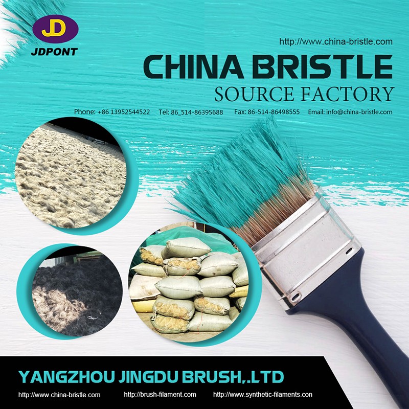 Dose Yangzhou Jingdu Brush Co.,Ltd make China bristles and synthetic fibers?(图1)