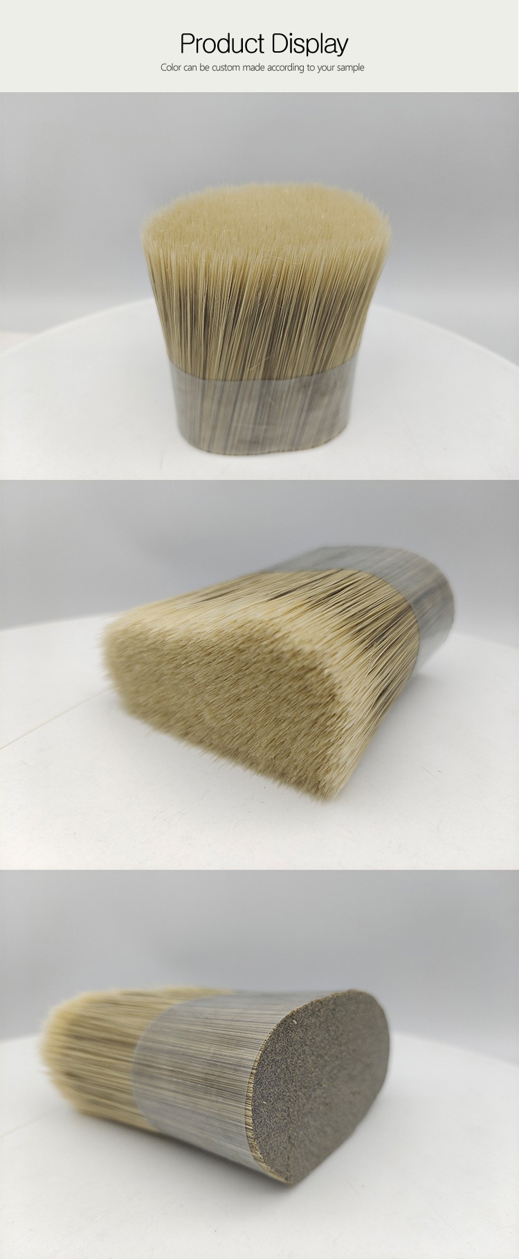paint brush bristles hard
