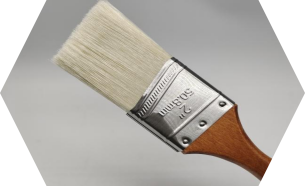 Angled brush Angled brush