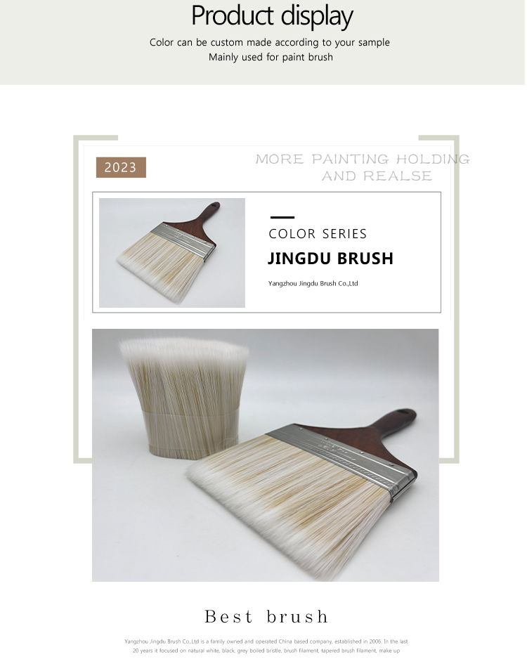 White Mixture Imitation White Solid Brush Filament White Mixture Imitation White Solid Brush Filament