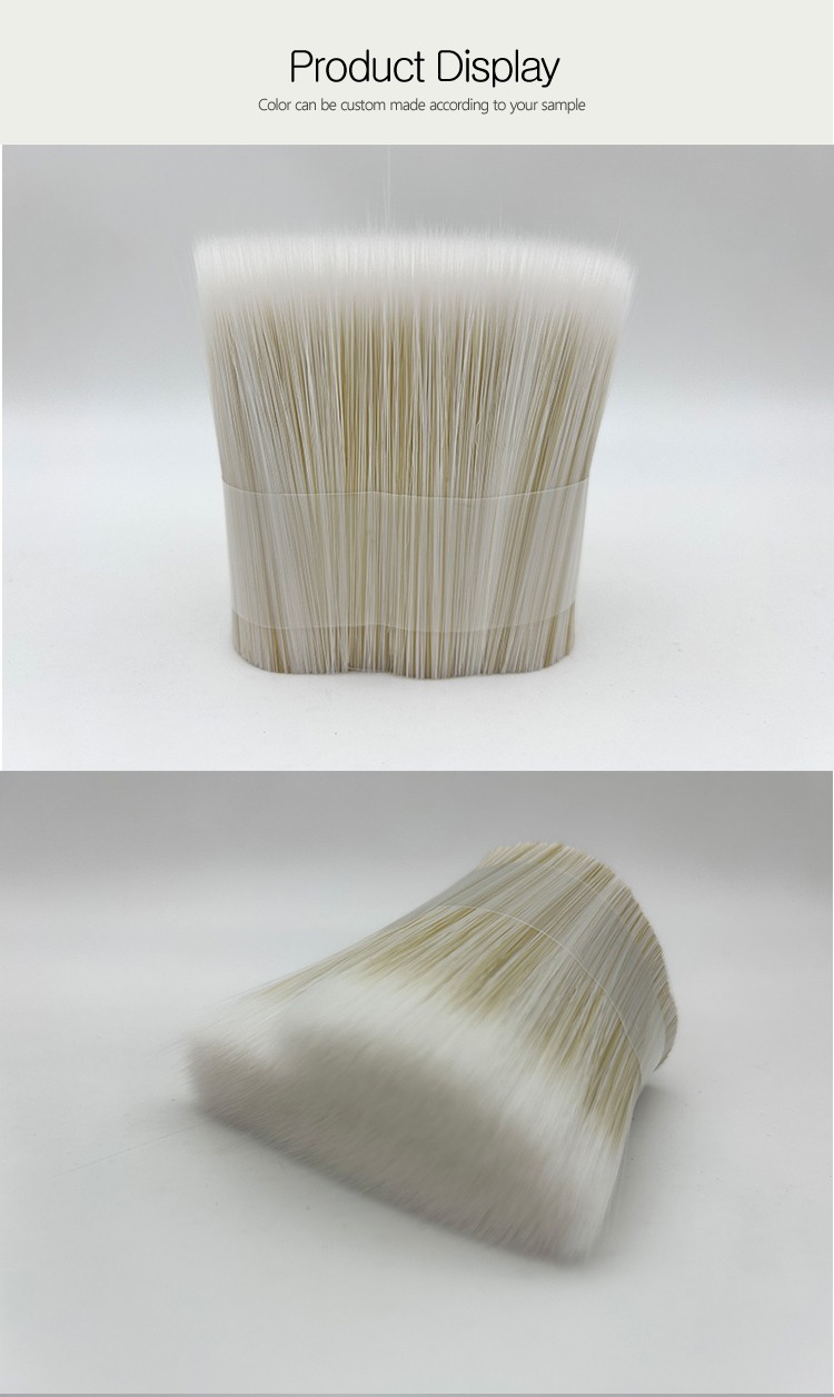 White Mixture Imitation White Solid Brush Filament White Mixture Imitation White Solid Brush Filament